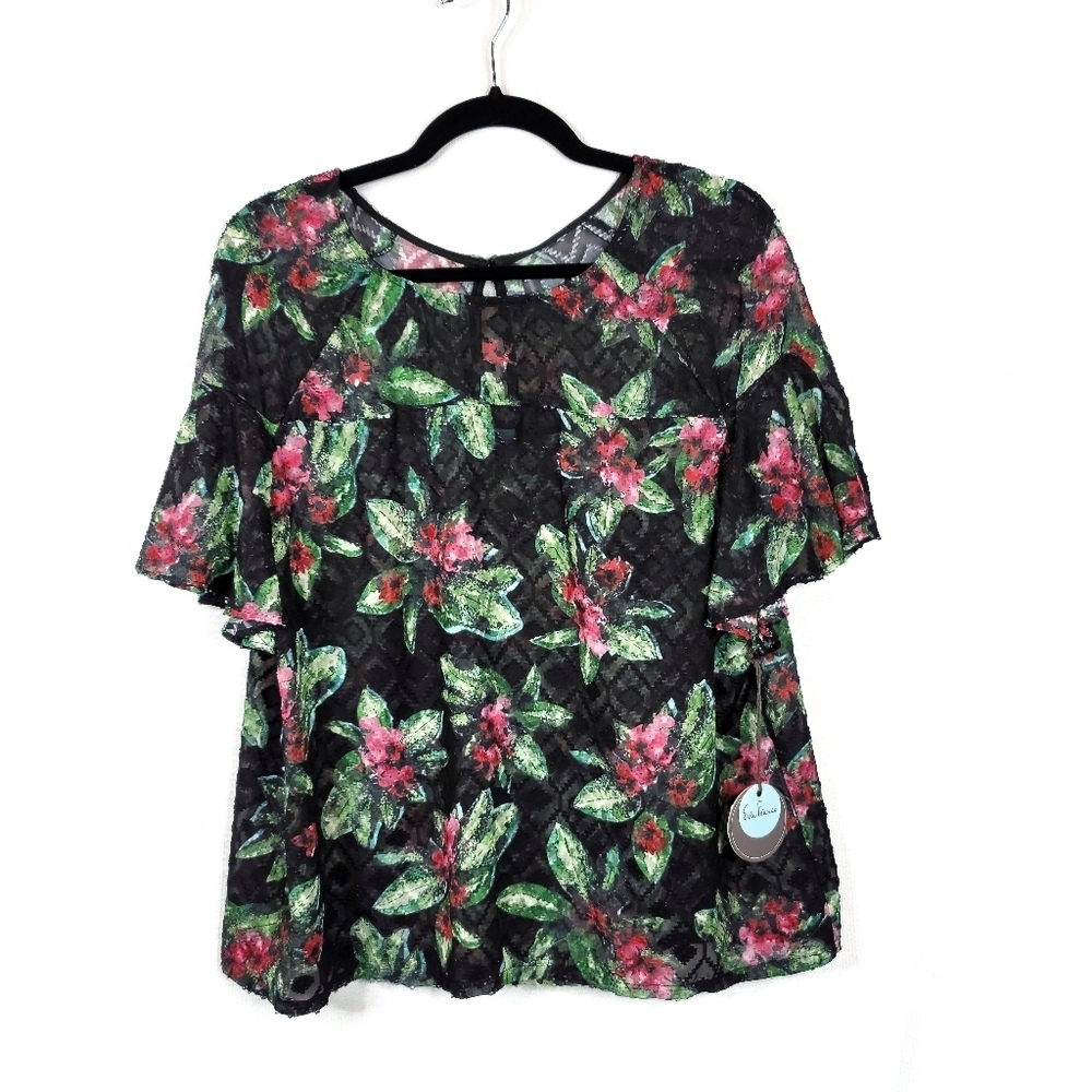 Eva Franco Cora Blouse in Bloom NWT